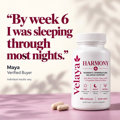 Fewer Hot Flashes. Drier Nights. Finally.