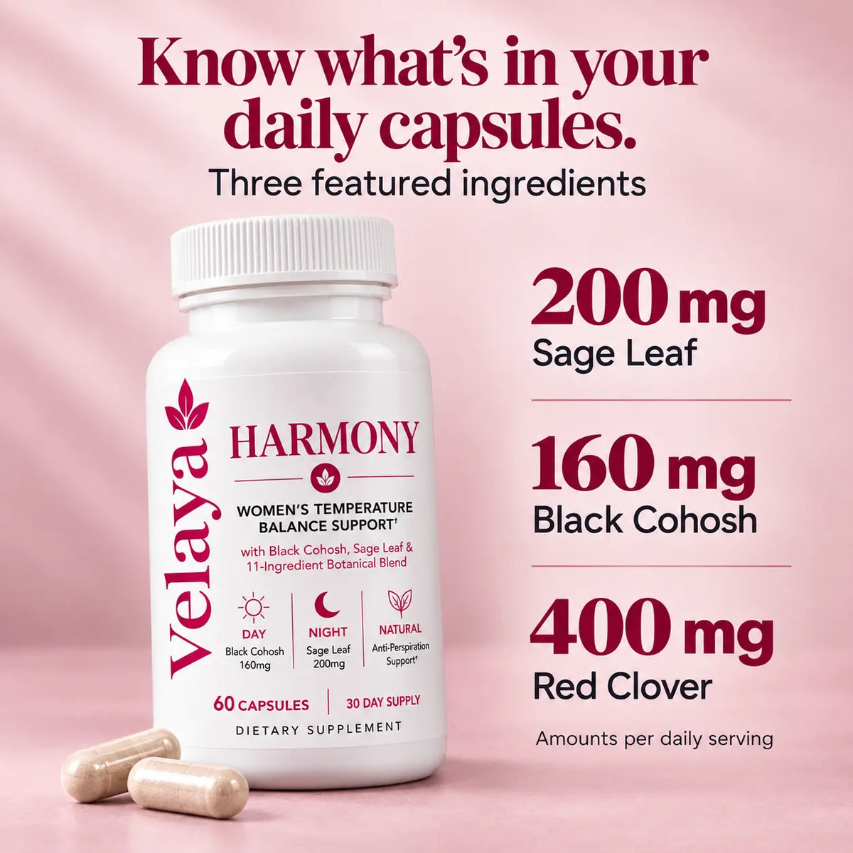 Fewer Hot Flashes. Drier Nights. Finally.
